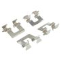 MPA 1003-1172C Quality-Built Black Series Ceramic Brake Pads w/ Hardware