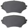 MPA 1003-1179C Quality-Built Black Series Ceramic Brake Pads w/ Hardware