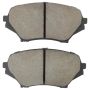 MPA 1003-1179C Quality-Built Black Series Ceramic Brake Pads w/ Hardware