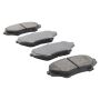 MPA 1003-1179M Quality-Built Black Series Semi-Metallic Brake Pads w/ Hardware