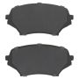 MPA 1003-1179M Quality-Built Black Series Semi-Metallic Brake Pads w/ Hardware