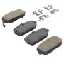 MPA 1003-1180C Quality-Built Black Series Ceramic Brake Pads w/ Hardware