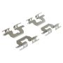 MPA 1003-1180C Quality-Built Black Series Ceramic Brake Pads w/ Hardware