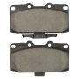MPA 1003-1182C Quality-Built Black Series Ceramic Brake Pads w/ Hardware