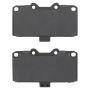 MPA 1003-1182M Quality-Built Black Series Semi-Metallic Brake Pads w/ Hardware