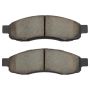 MPA 1003-1183C Quality-Built Black Series Ceramic Brake Pads w/ Hardware