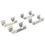 MPA 1003-1183C Quality-Built Black Series Ceramic Brake Pads w/ Hardware