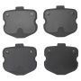 MPA 1003-1185AC Quality-Built Black Series Ceramic Brake Pads