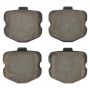 MPA 1003-1185AC Quality-Built Black Series Ceramic Brake Pads