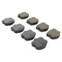 MPA 1003-1185AM Quality-Built Black Series Semi-Metallic Brake Pads