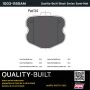 MPA 1003-1185AM Quality-Built Black Series Semi-Metallic Brake Pads