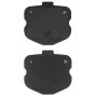 MPA 1003-1185C Quality-Built Black Series Ceramic Brake Pads w/ Hardware