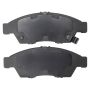MPA 1003-1195C Quality-Built Black Series Ceramic Brake Pads w/ Hardware