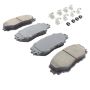 MPA 1003-1210C Quality-Built Black Series Ceramic Brake Pads w/ Hardware