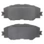 MPA 1003-1210C Quality-Built Black Series Ceramic Brake Pads w/ Hardware