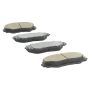 MPA 1003-1210M Quality-Built Black Series Semi-Metallic Brake Pads w/ Hardware