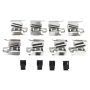 MPA 1003-1211C Quality-Built Black Series Ceramic Brake Pads w/ Hardware