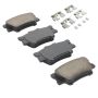 MPA 1003-1212AC Quality-Built Black Series Ceramic Brake Pads w/ Hardware