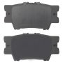 MPA 1003-1212AC Quality-Built Black Series Ceramic Brake Pads w/ Hardware