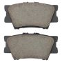 MPA 1003-1212C Quality-Built Black Series Ceramic Brake Pads w/ Hardware