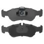 MPA 1003-1229M Quality-Built Black Series Semi-Metallic Brake Pads w/ Hardware