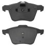 MPA 1003-1240C Quality-Built Black Series Ceramic Brake Pads w/ Hardware