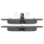 MPA 1003-1241M Quality-Built Black Series Semi-Metallic Brake Pads w/ Hardware