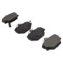 MPA 1003-1252M Quality-Built Black Series Semi-Metallic Brake Pads