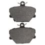 MPA 1003-1252M Quality-Built Black Series Semi-Metallic Brake Pads