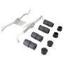 MPA 1003-1257C Quality-Built Black Series Ceramic Brake Pads w/ Hardware