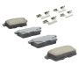 MPA 1003-1259C Quality-Built Black Series Ceramic Brake Pads w/ Hardware