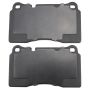 MPA 1003-1263M Quality-Built Black Series Semi-Metallic Brake Pads w/ Hardware