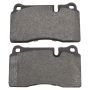 MPA 1003-1263M Quality-Built Black Series Semi-Metallic Brake Pads w/ Hardware