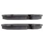 MPA 1003-1263M Quality-Built Black Series Semi-Metallic Brake Pads w/ Hardware