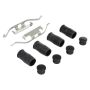MPA 1003-1267C Quality-Built Black Series Ceramic Brake Pads w/ Hardware