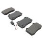 MPA 1003-1270BM Quality-Built Black Series Semi-Metallic Brake Pads