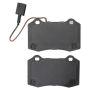 MPA 1003-1270BM Quality-Built Black Series Semi-Metallic Brake Pads