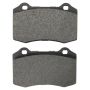 MPA 1003-1270BM Quality-Built Black Series Semi-Metallic Brake Pads