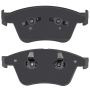 MPA 1003-1271M Quality-Built Black Series Semi-Metallic Brake Pads