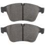 MPA 1003-1271M Quality-Built Black Series Semi-Metallic Brake Pads