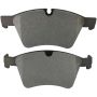 MPA 1003-1272M Quality-Built Black Series Semi-Metallic Brake Pads w/ Hardware