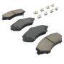 MPA 1003-1273C Quality-Built Black Series Ceramic Brake Pads w/ Hardware