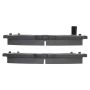MPA 1003-1273C Quality-Built Black Series Ceramic Brake Pads w/ Hardware