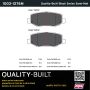 MPA 1003-1274M Quality-Built Black Series Semi-Metallic Brake Pads w/ Hardware