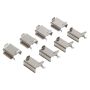 MPA 1003-1274M Quality-Built Black Series Semi-Metallic Brake Pads w/ Hardware