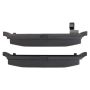 MPA 1003-1274M Quality-Built Black Series Semi-Metallic Brake Pads w/ Hardware