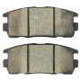 MPA 1003-1275C Quality-Built Black Series Ceramic Brake Pads w/ Hardware