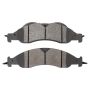 MPA 1003-1278M Quality-Built Black Series Semi-Metallic Brake Pads w/ Hardware