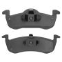 MPA 1003-1279C Quality-Built Black Series Ceramic Brake Pads w/ Hardware