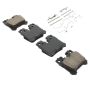 MPA 1003-1283C Quality-Built Black Series Ceramic Brake Pads w/ Hardware